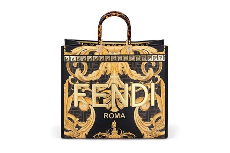 fendi versace collab for sale|Versace and Fendi adv.